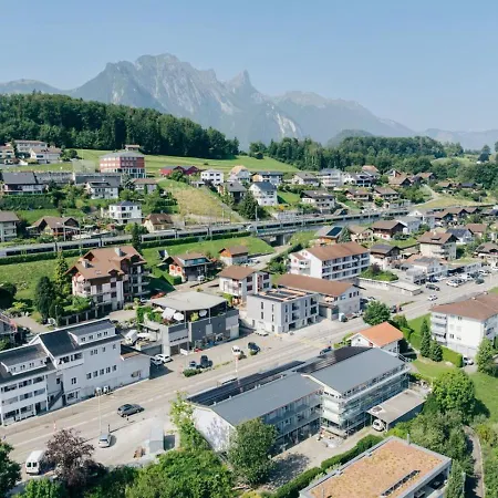 شقة Moench In See- Und Bergnaehe, Modern, Mit Balkon, 4 Gaeste *