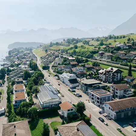 Moench In See- Und Bergnaehe, Modern, Mit Balkon, 4 Gaeste شقة *