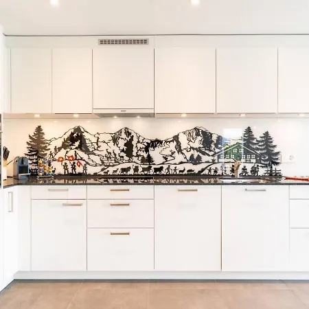 Moench In See- Und Bergnaehe, Modern, Mit Balkon, 4 Gaeste * سبيز