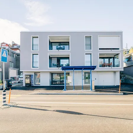 Mönch In See- Und Bergnähe, Modern, Mit Balkon, 4 Gäste Spiez