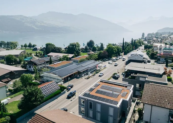 Moench In See- Und Bergnaehe, Modern, Mit Balkon, 4 Gaeste * Spiez