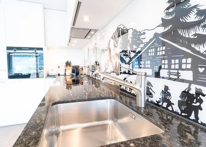 Lägenhet Moench In See- Und Bergnaehe, Modern, Mit Balkon, 4 Gaeste