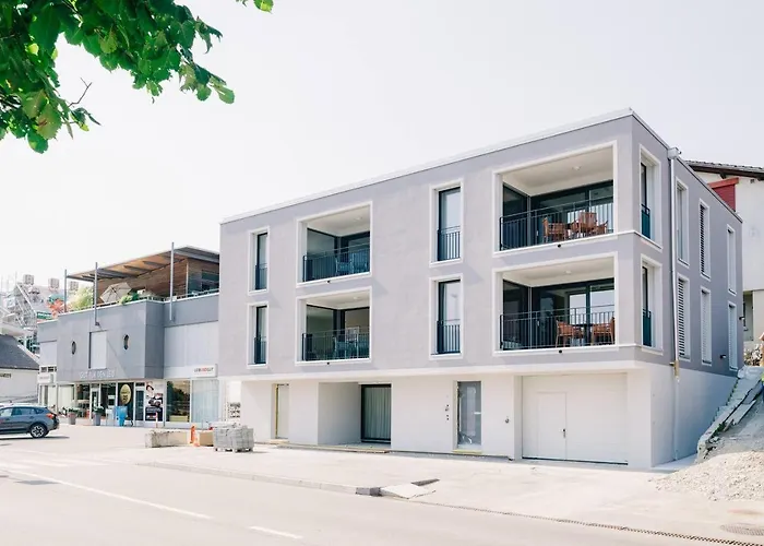 Moench In See- Und Bergnaehe, Modern, Mit Balkon, 4 Gaeste Apartman