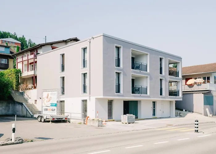 Moench In See- Und Bergnaehe, Modern, Mit Balkon, 4 Gaeste Apartman *