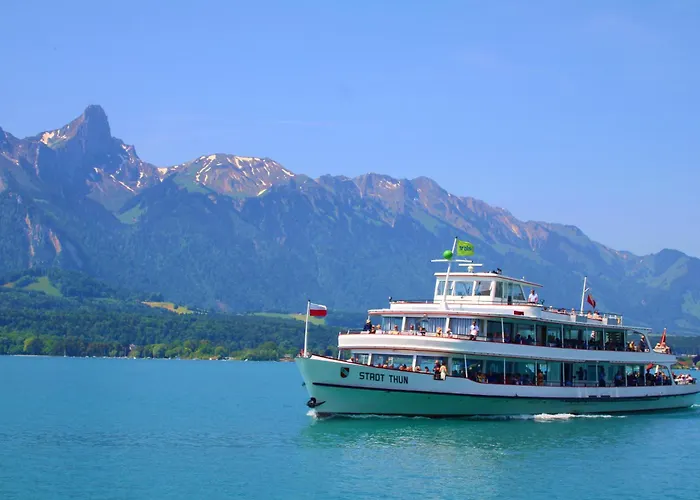 Moench In See- Und Bergnaehe, Modern, Mit Balkon, 4 Gaeste Apartman Spiez