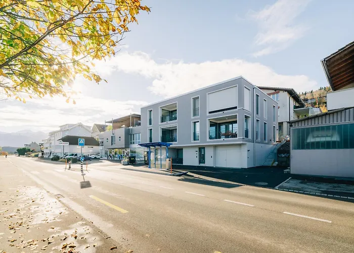 Apartman Moench In See- Und Bergnaehe, Modern, Mit Balkon, 4 Gaeste Spiez